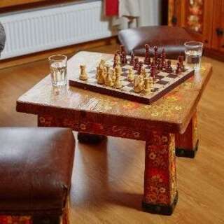 Гостиница Медвежий угол Суздаль Делюкс трехместный (двуспальная кровать + диван)-4